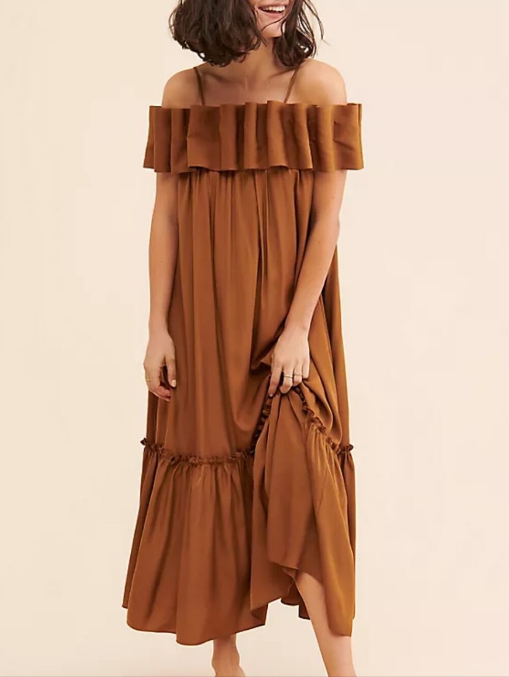 Mare Mare Anthropologie Off The Shoulder Maxi Dress